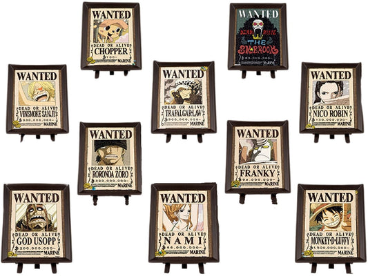Pintoo • One Piece Wanted Poster　1350 PCS　Plastic Jigsaw Puzzle