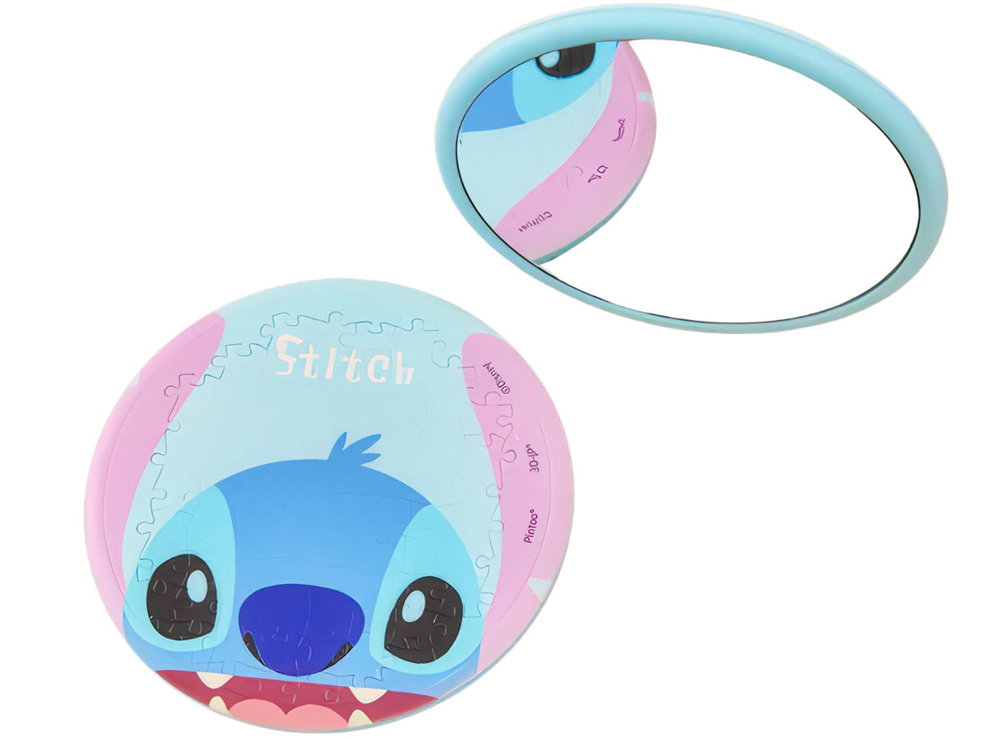 pintoo-pa1006-lilo-&-stitch-series---stitch-68-pieces-hand-mirror-puzzle