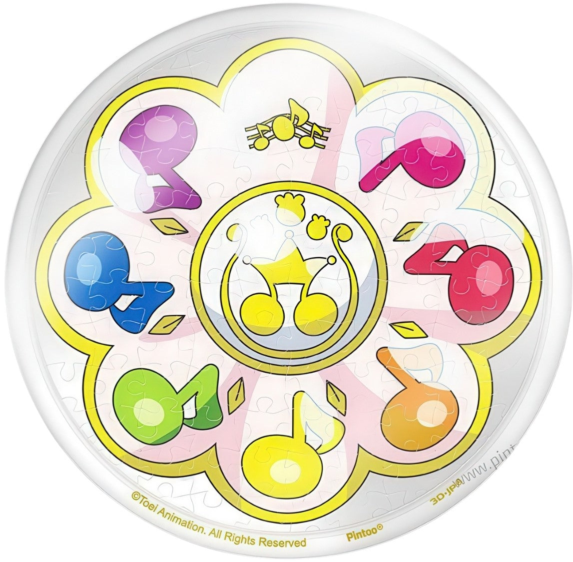 pintoo-pa1027-ojamajo-doremi-series---witch-apprentice-changer-2-68-pieces-hand-mirror-puzzle