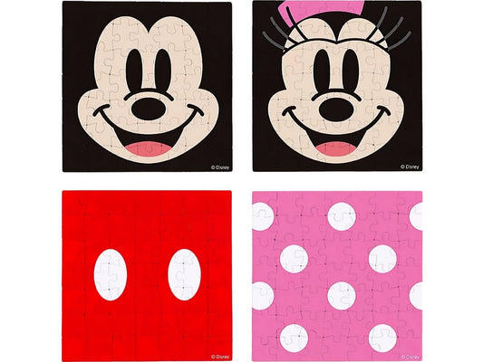 Pintoo • Mickey & Minnie • Pixie / Mickey Mouse Family　196 MP　Plastic「Pixie Puzzle」　Jigsaw Puzzle