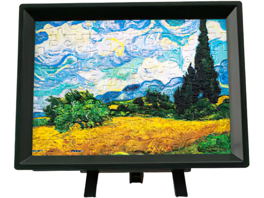 Pintoo • Vincent van Gogh • Wheat Field with Cypresses　80 PCS　Plastic Jigsaw Puzzle