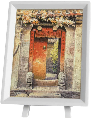 pintoo-q1104-good-fortune-for-the-family,-everything-new-80-pieces-puzzle-+-frame-set