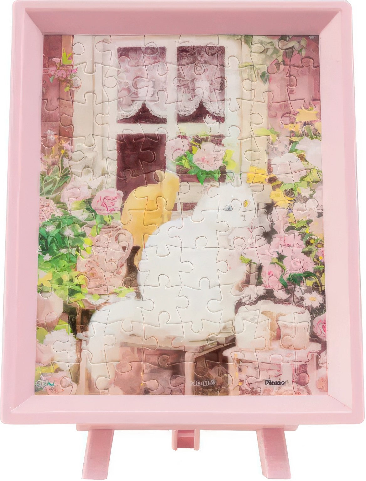 pintoo-q1114-jina---quietly-blooming-80-pieces-puzzle-+-frame-set