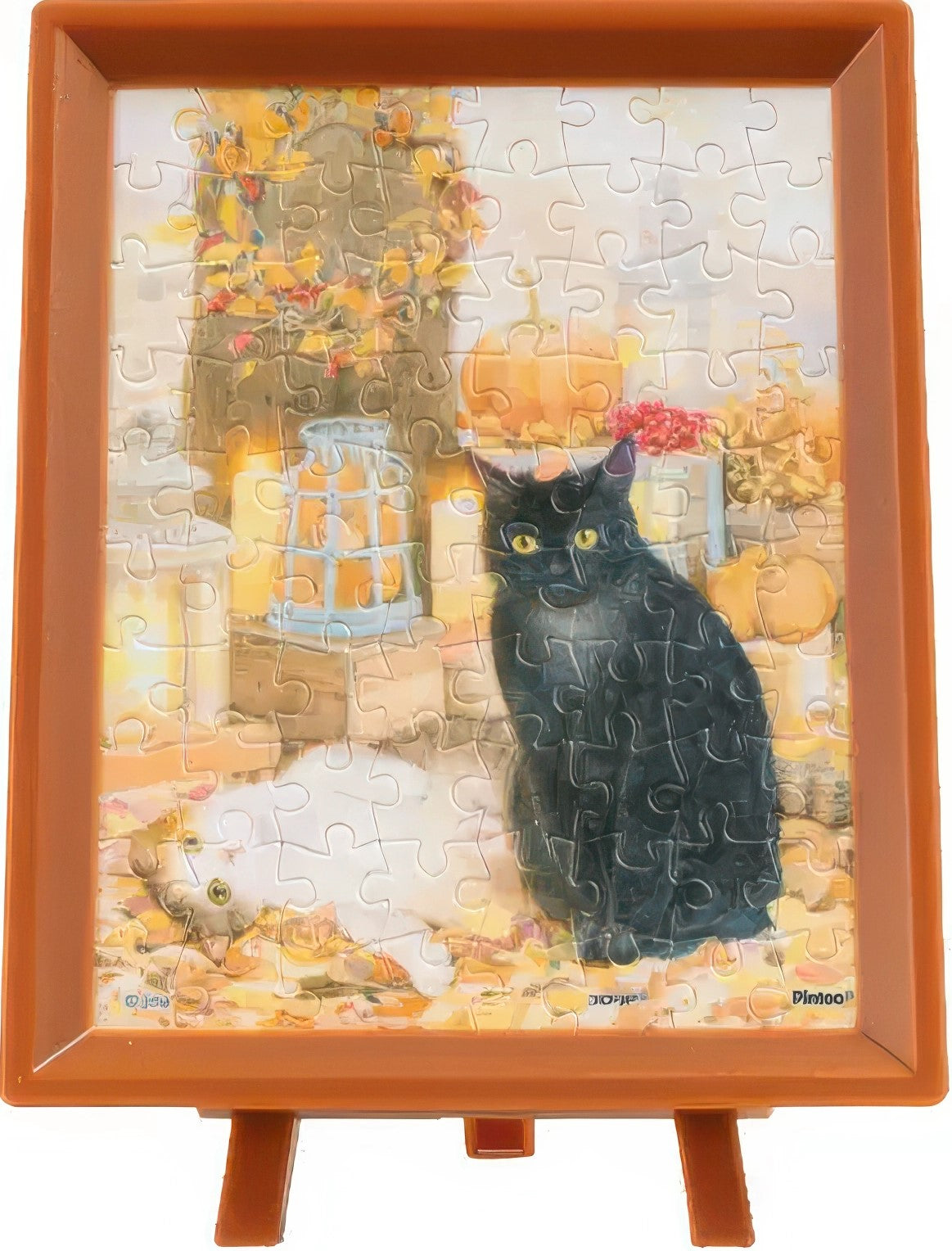 pintoo-q1116-jina---time-of-falling-leaves-80-pieces-puzzle-+-frame-set