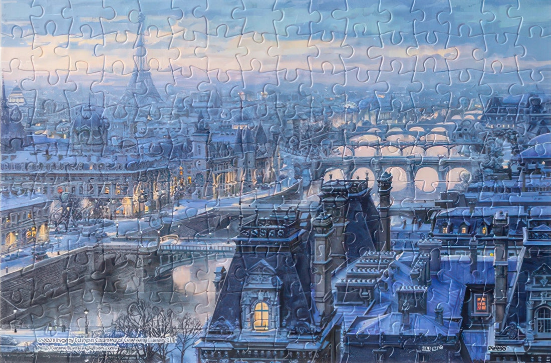 pintoo-q1119-evgeny-lushpin---by-the-seine-160-pieces-jigsaw-puzzle