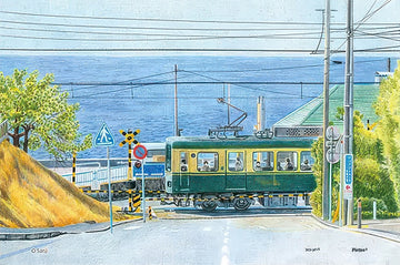 pintoo-q1127-sanji---midsummer-kamakura-160-pieces-jigsaw-puzzle