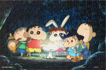 pintoo-q1130-crayon-shin-chan---cave-exploration-squad-160-pieces-jigsaw-puzzle