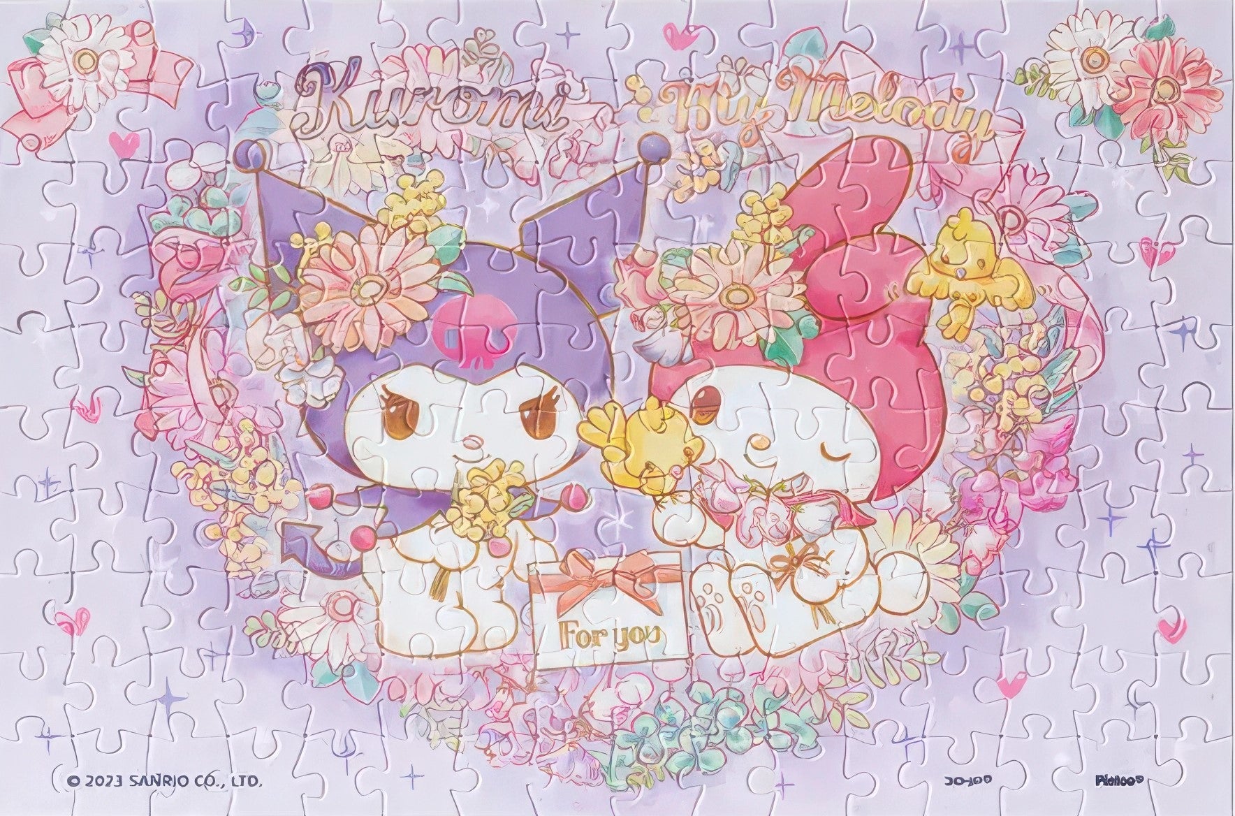 pintoo-q1134-sanrio---a-letter-to-you-160-pieces-jigsaw-puzzle