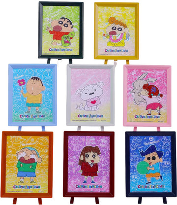 pintoo-q1245-crayon-shin-chan---little-friends-series-80-blind-box-8-puzzle-+-frame-set