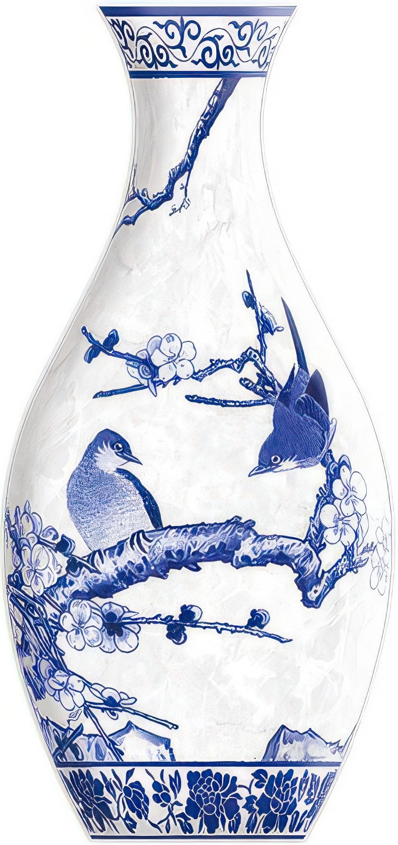 pintoo-s1030-magpie-ascending-plum-blossom-160-pieces-vase-puzzle