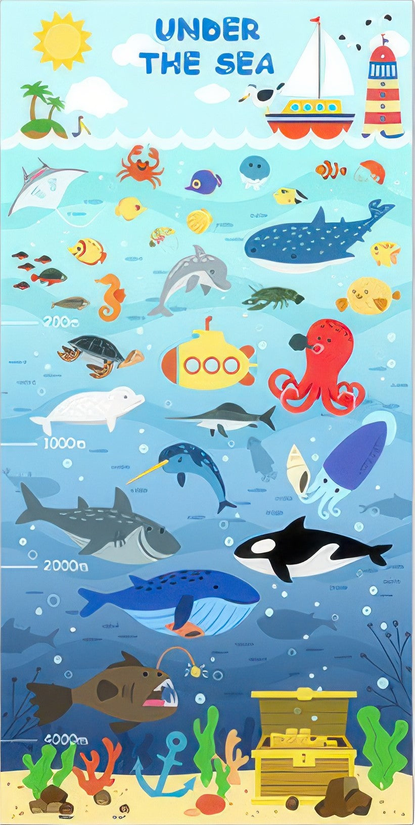 pintoo-t1054-underwater-world-128-pieces-kids-puzzle