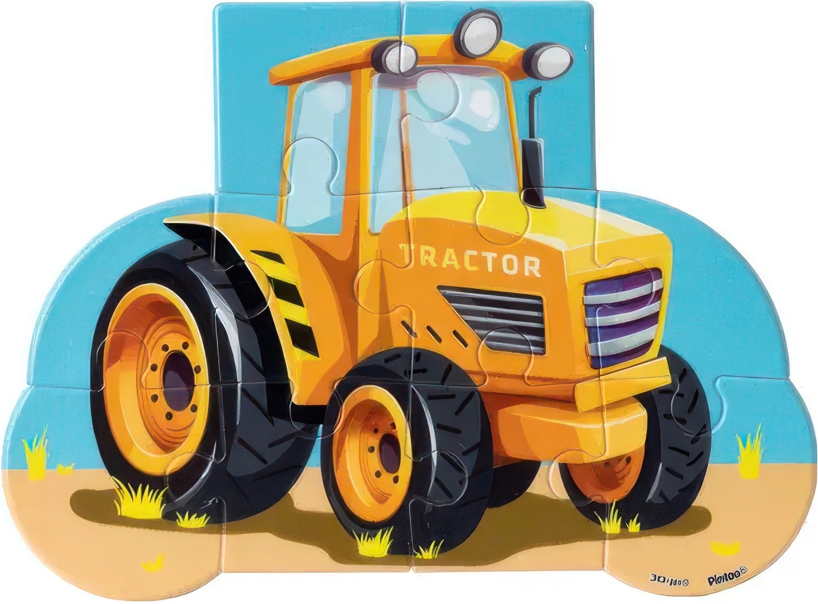 pintoo-t1114-little-puzzler---tractor-10-pieces-kids-puzzle