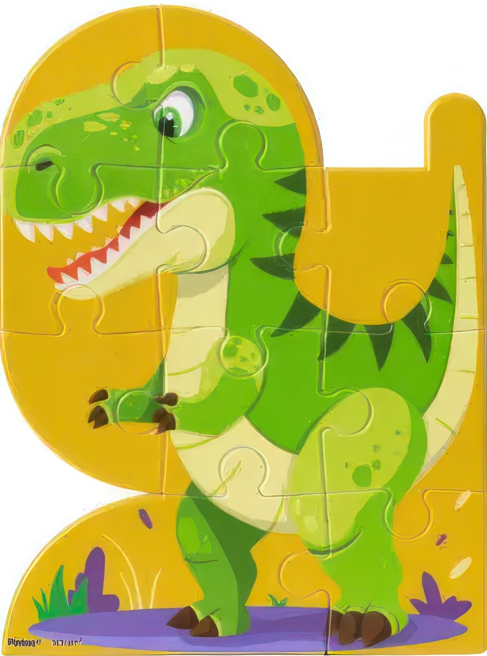 pintoo-t1119-dinosaur---tyrannosaurus-rex-10-pieces-kids-puzzle