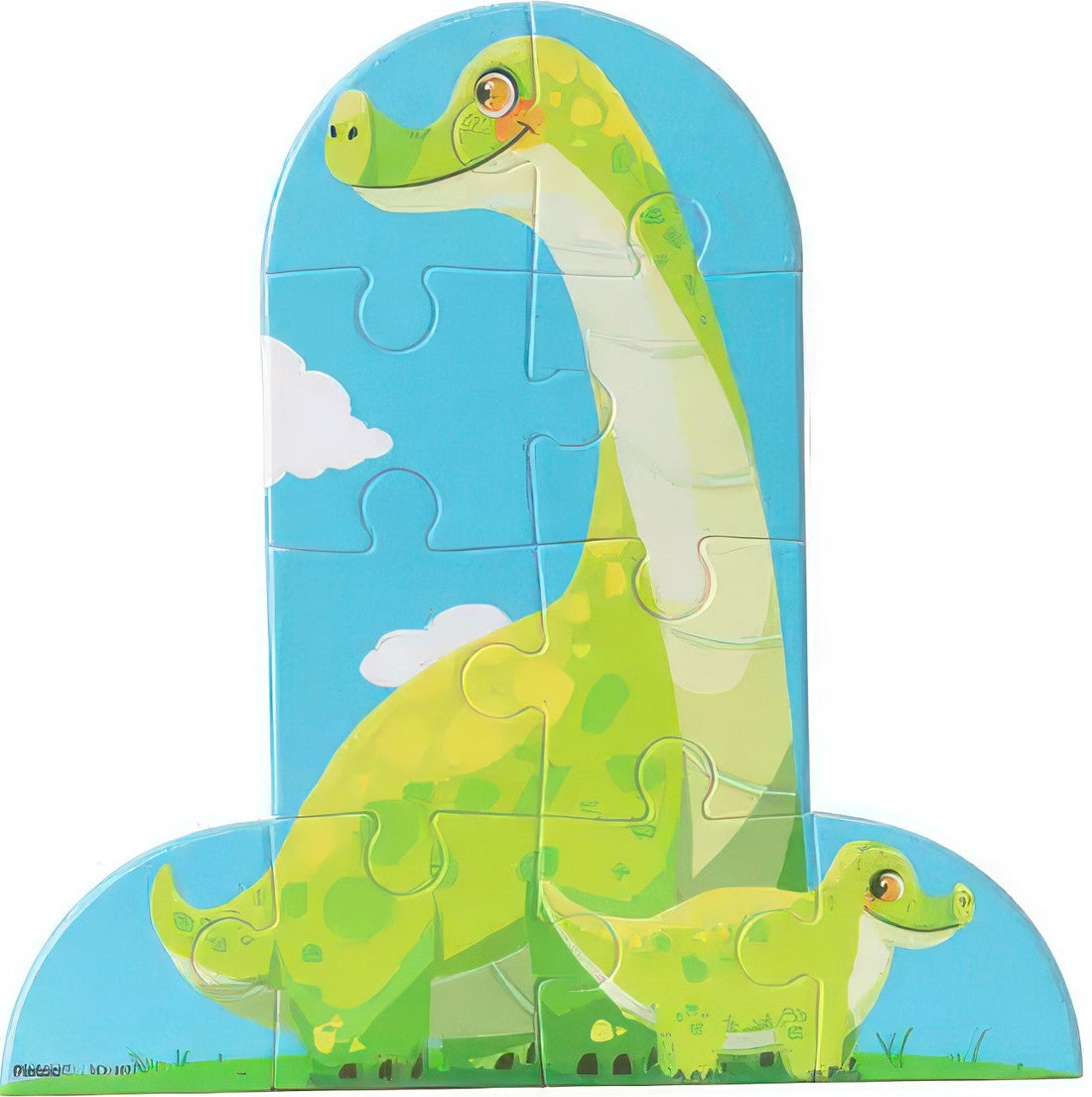 pintoo-t1124-dinosaur---brontosaurus-10-pieces-kids-puzzle