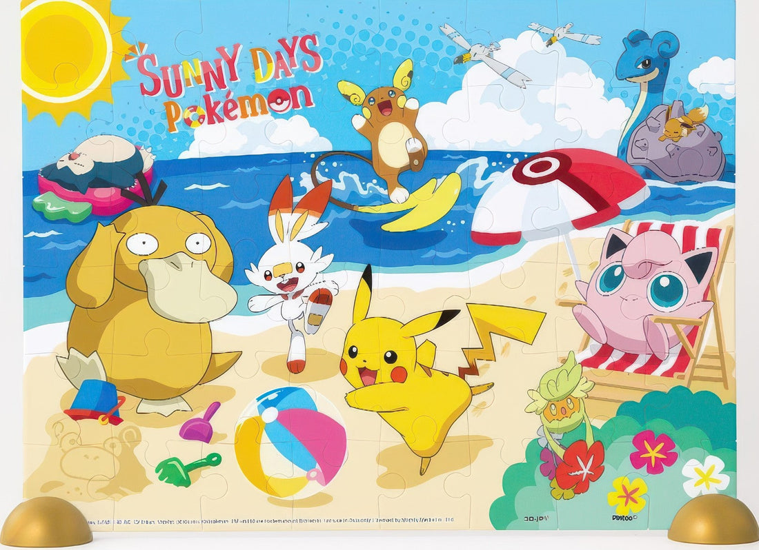 pintoo-t1133-pokémon-series---summer-beach-48-pieces-kids-puzzle