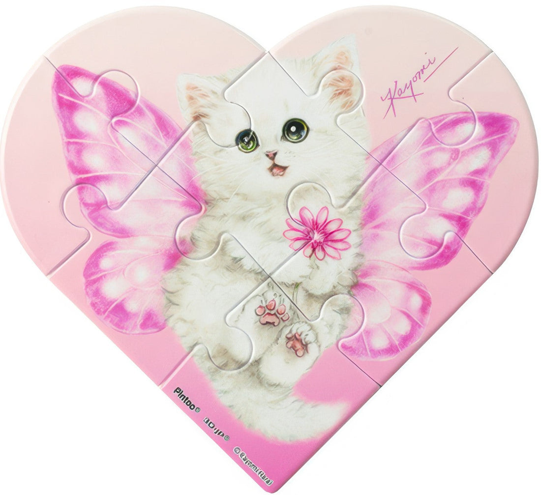 pintoo-t1138-kayomi---pink-heart-8-pieces-kids-puzzle
