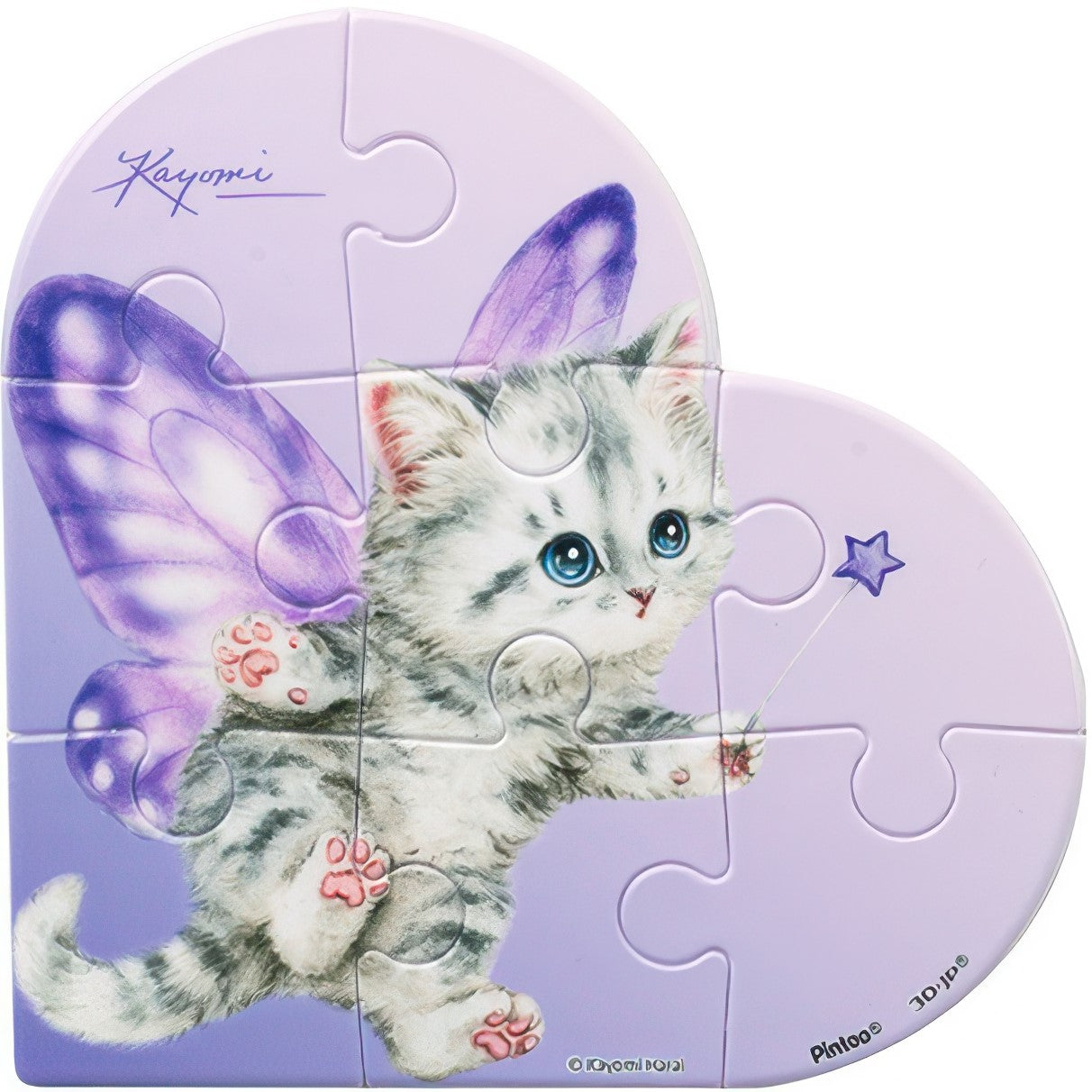 pintoo-t1139-kayomi---purple-angel-8-pieces-kids-puzzle