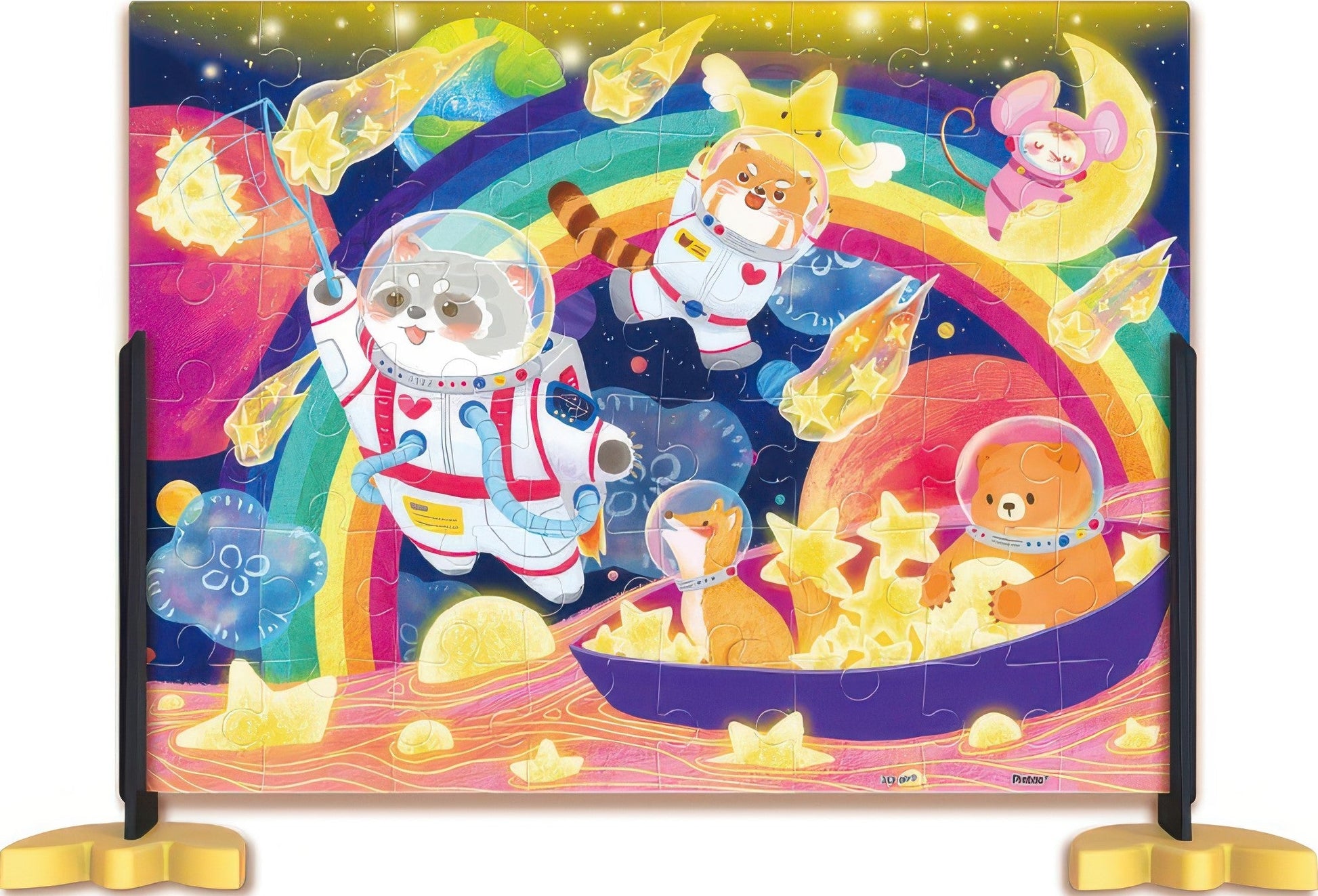 pintoo-t1150-pazzy's-mood-diary---star-fishing-boat-48-pieces-kids-puzzle