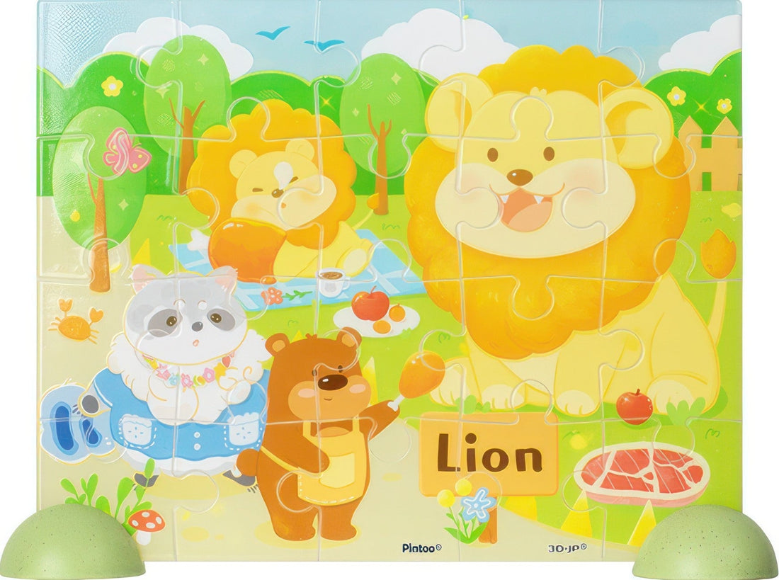 pintoo-t1153-animal-series---lion-friends-20-pieces-kids-puzzle