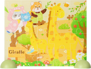 pintoo-t1156-animal-series---giraffe-friends-20-pieces-kids-puzzle