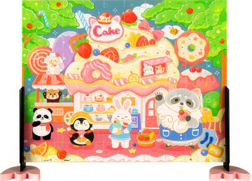 pintoo-t1181-pazzy's-mood-diary---cake-shop-grand-opening-80-pieces-kids-puzzle