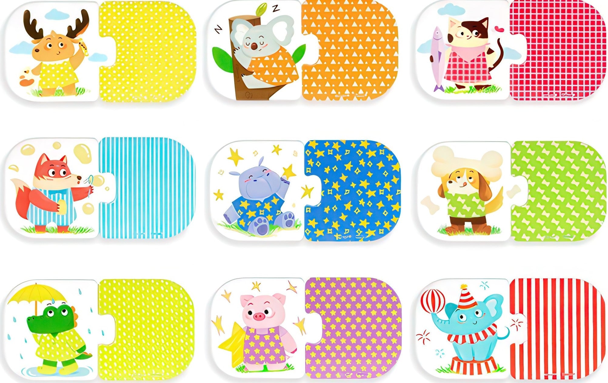 pintoo-t1186-match-clothes-patterns-18-pieces-kids-puzzle