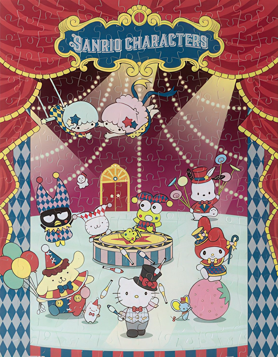 pintoo-t1206-sanrio-family-series---amazing-circus-252-pieces-kids-puzzle
