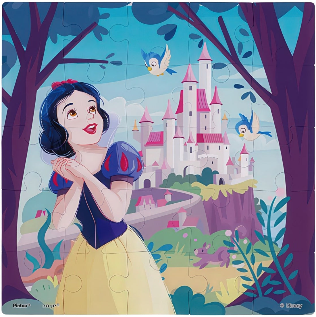 pintoo-tc1011-princess-series---snow-white-princess-illustration-25-pieces-jigsaw-puzzle