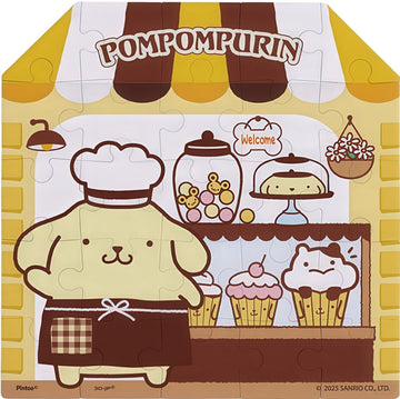 pintoo-tc1016-pompompurin-series---cute-town-25-pieces-jigsaw-puzzle