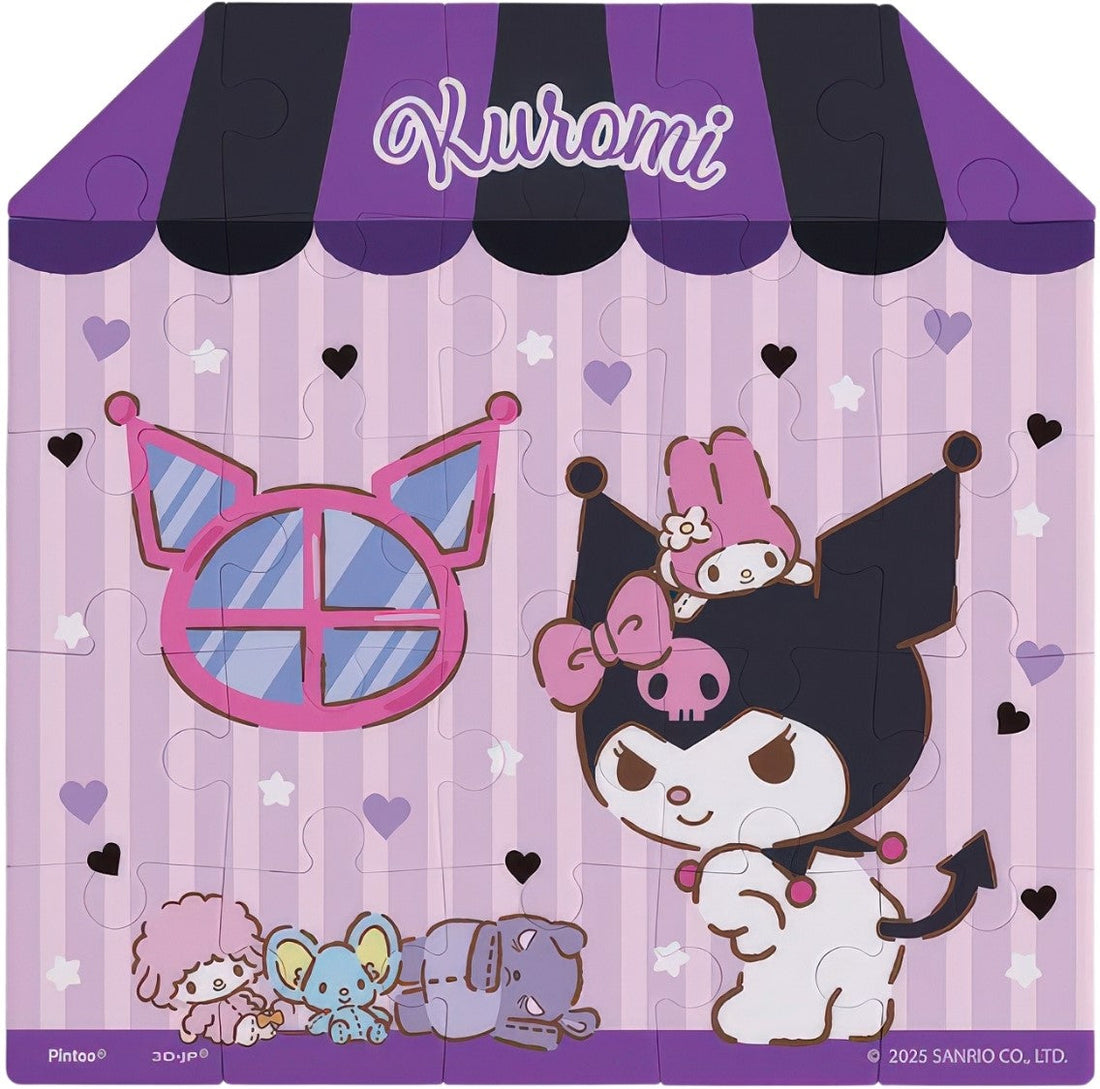 pintoo-tc1017-kuromi-series---cute-town-25-pieces-jigsaw-puzzle