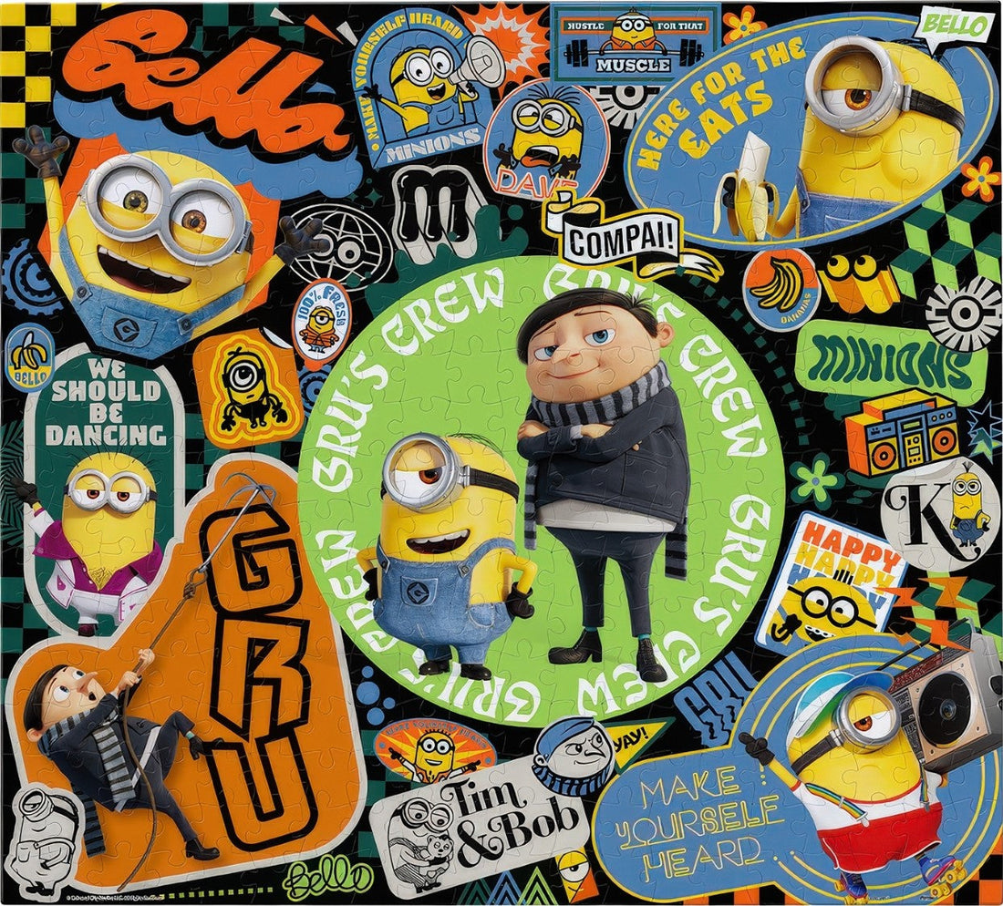 pintoo-te1002-minions-series---growing-up-together-360-pieces-jigsaw-puzzle