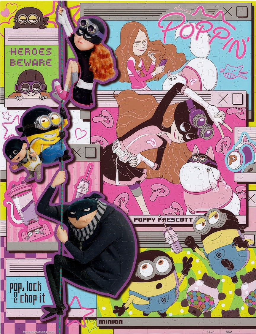 pintoo-te1003-despicable-me-4-series---rhythm-squad-252-pieces-jigsaw-puzzle