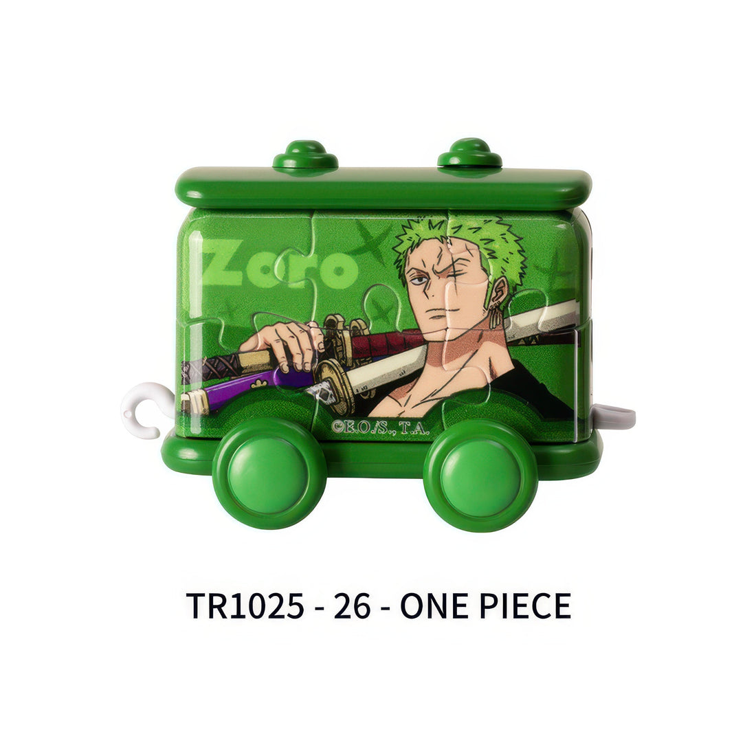 pintoo-tr1025-one-piece-train-zoro-26-pieces-plastic-3d-puzzle