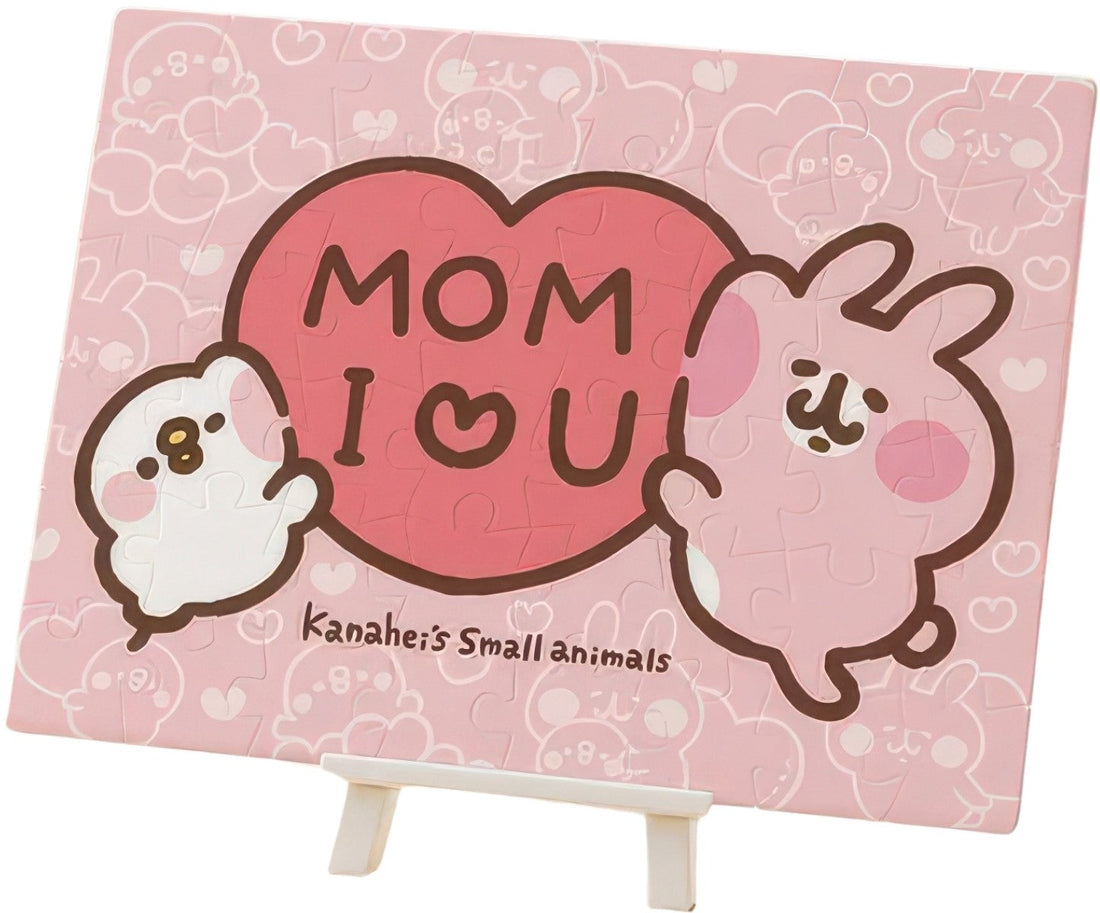 pintoo-v1098-kanahei's-small-animals---mom,-i-love-u-48-pieces-note-puzzle