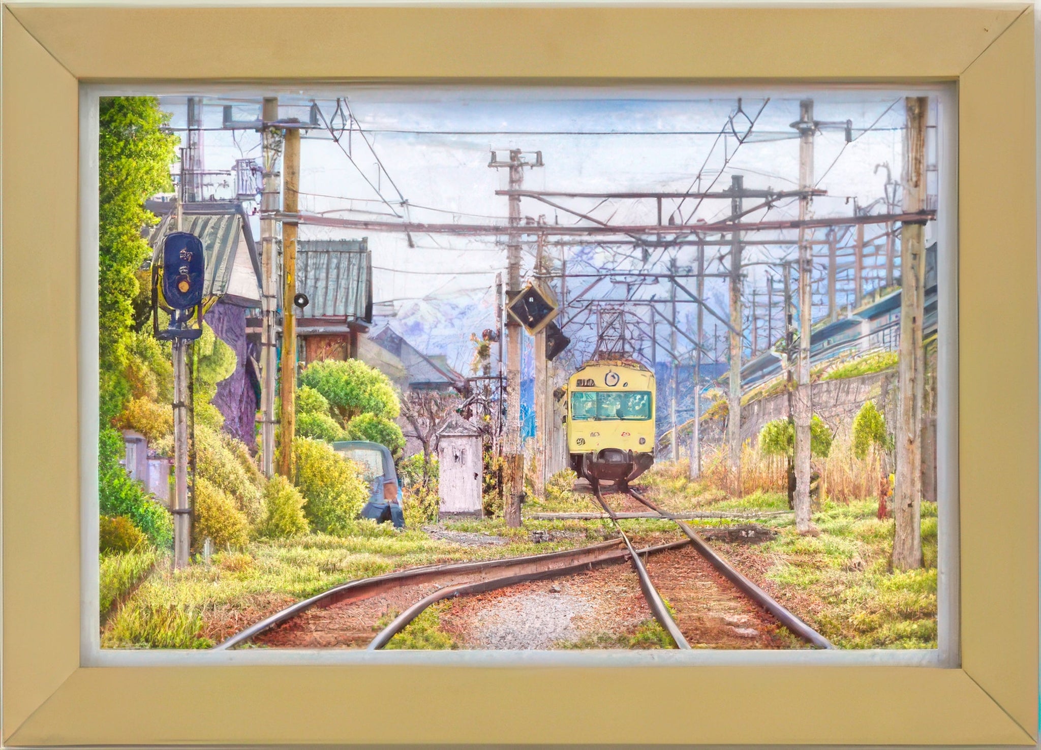 pintoo-w1127-showpiece-frame-for-600-(oak)-(for-44.6-x-30.8-cm)-puzzle-frame