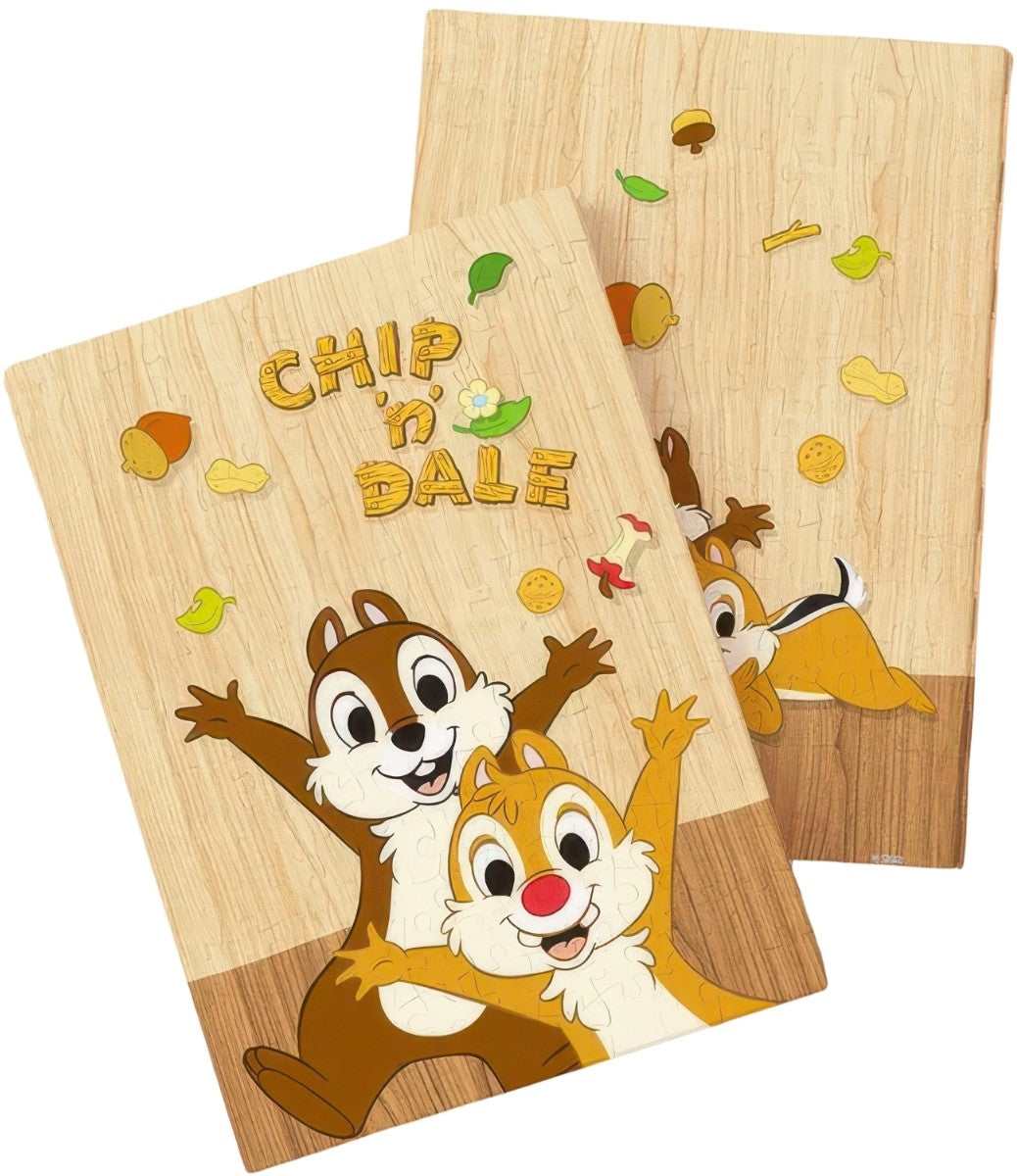 pintoo-ya1016-chip-'n'-dale---happy-partners-329-pieces-book-cover-puzzle
