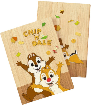 pintoo-ya1016-chip-'n'-dale---happy-partners-329-pieces-book-cover-puzzle