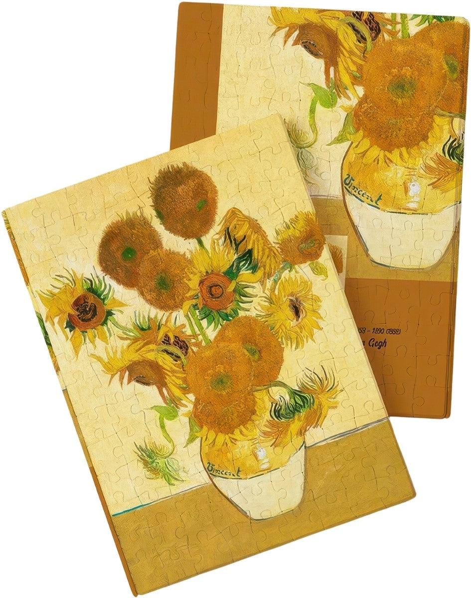 pintoo-yb1005-van-gogh---sunflowers-233-pieces-book-cover-puzzle