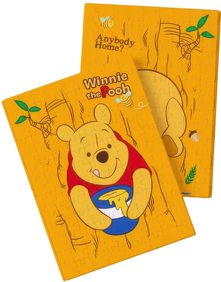 pintoo-yb1015-winnie-the-pooh---greedy-winnie-the-pooh-233-pieces-book-cover-puzzle