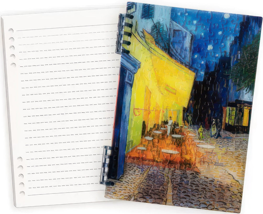 pintoo-ye1007-van-gogh---cafe-terrace-at-night-127-pieces-binder-cover-puzzle