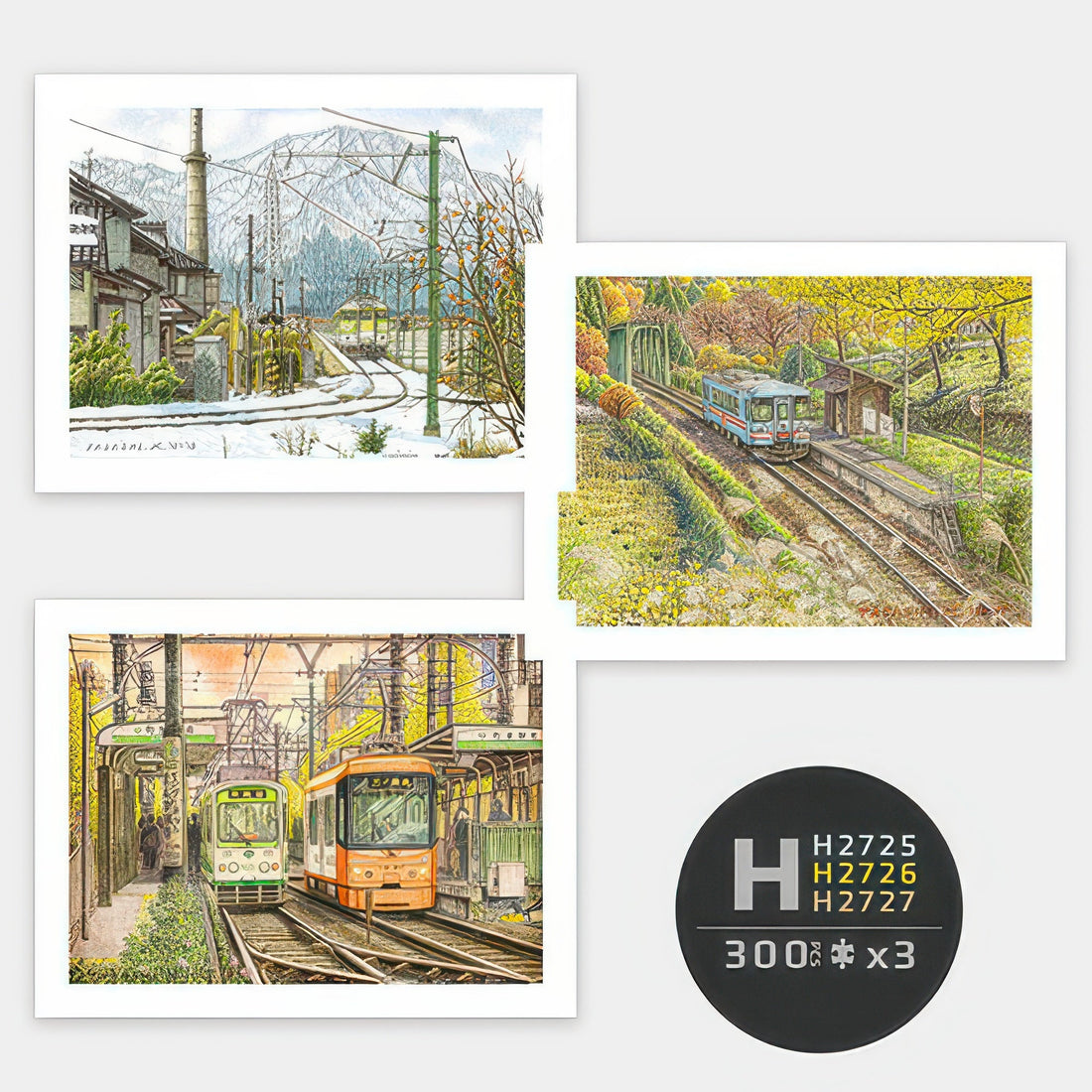 pintoo-z1030-illustration-railway-scenery-900-multipack-plastic-jigsaw-puzzle