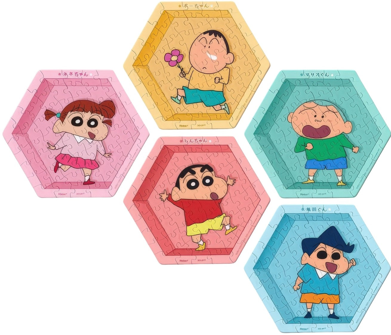pintoo-z1225-crayon-shin-chan-series-1---5-pieces-set-56-multipack-5-wall-tile-puzzle