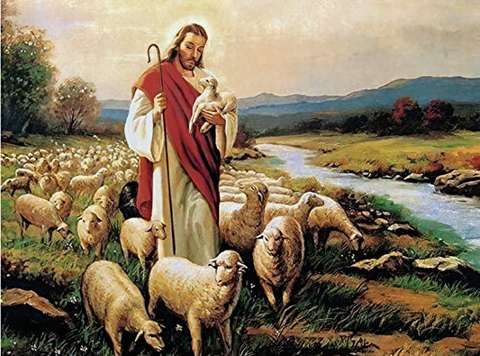 Puzzle Life 1220　Religious • Jesus and Sheep　1000 Pieces Jigsaw Puzzle