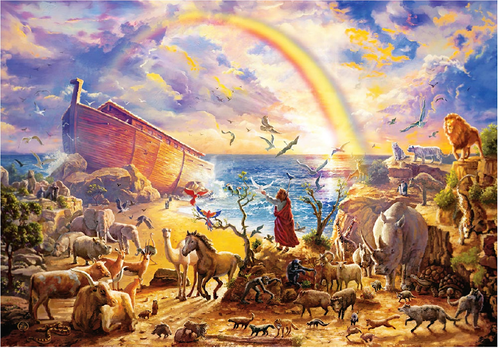 puzzle-life-1353-illustration-noah-s-ark-2-1000-pieces-jigsaw-puzzle