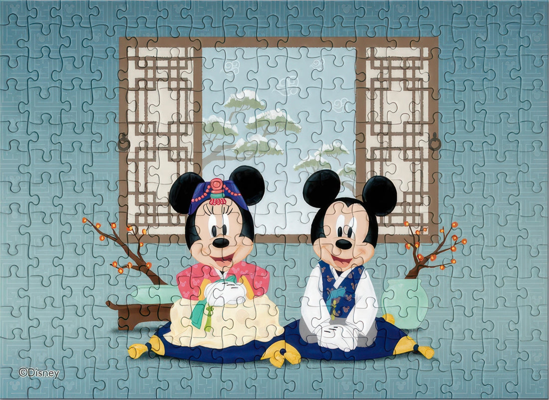 puzzle-life-d108-10-mickey-friends-mickey-and-minnie-new-year-108-pieces-jigsaw-puzzle