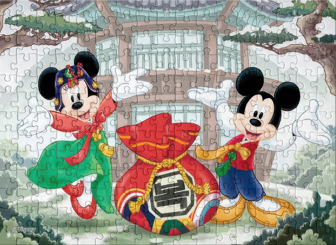 puzzle-life-d108-7-mickey-friends-mickey-and-minnie-lucky-bag-108-pieces-jigsaw-puzzle