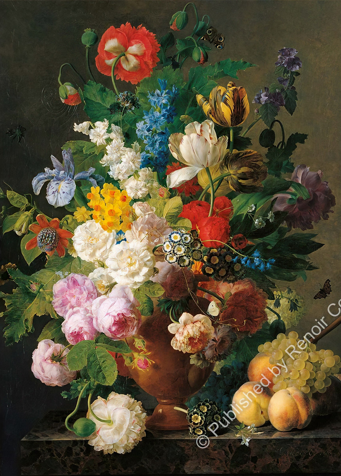 renoir-cl-1000-31415-illustration-flowers-in-a-vase-1000-pieces-jigsaw-puzzle