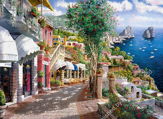 Renoir CL-1000-39257　Scenery • Capri Island, Italy　1000 Pieces Jigsaw Puzzle