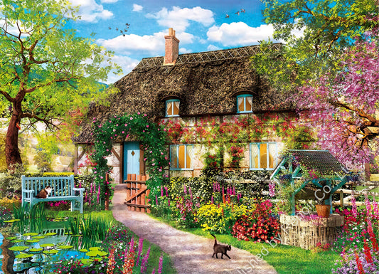 Renoir CL-1000-39520　Scenery • Old Villa　1000 Pieces Jigsaw Puzzle