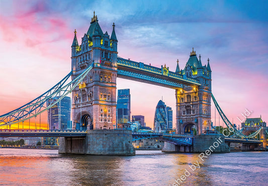 Renoir CL-1500-31816　Scenery • Tower Bridge at Sunset　1500 Pieces Jigsaw Puzzle